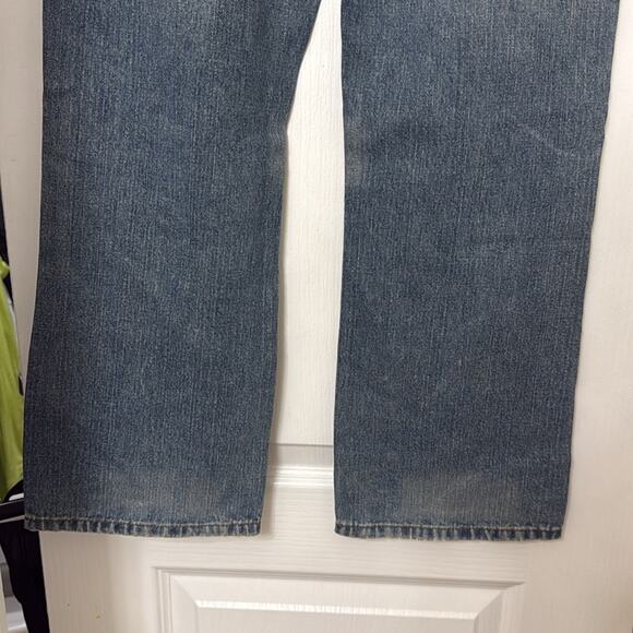 Lee heritage relaxed straight leg premium collection boys jeans size 14 husky - Picture 8 of 9